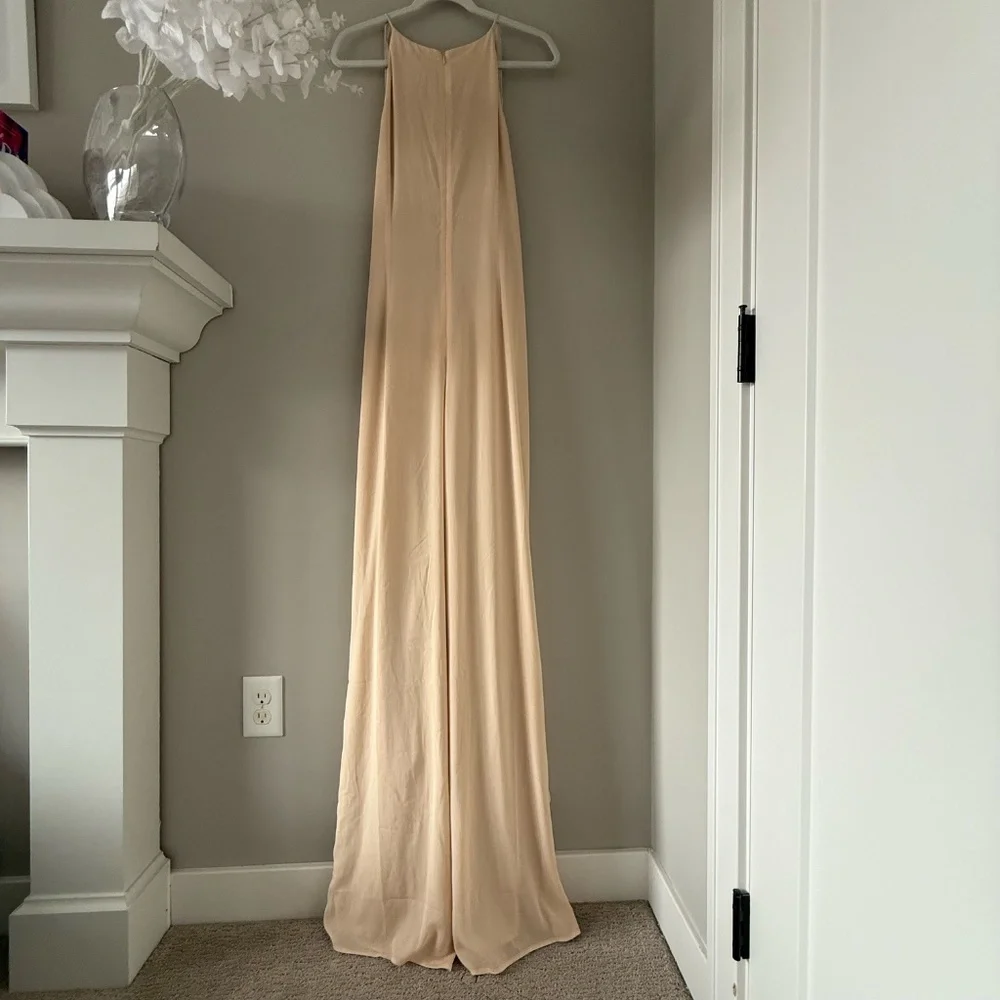 Andrea Iyamah Aminata Jumpsuit in Champagne, Sz L (NWT) - Picture 12 of 15